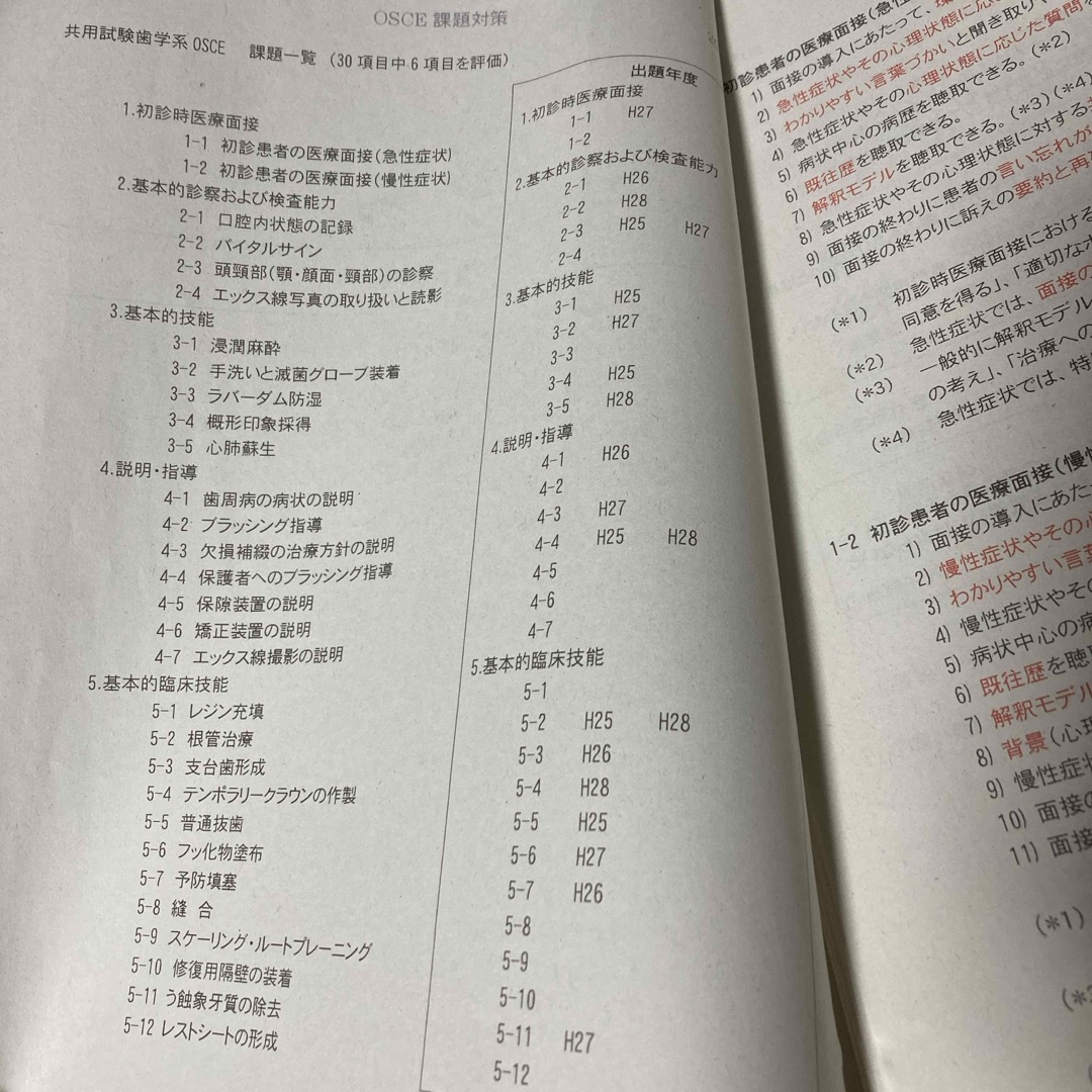 共用試験歯学系OSCE課題対策　資料　 エンタメ/ホビーの本(資格/検定)の商品写真