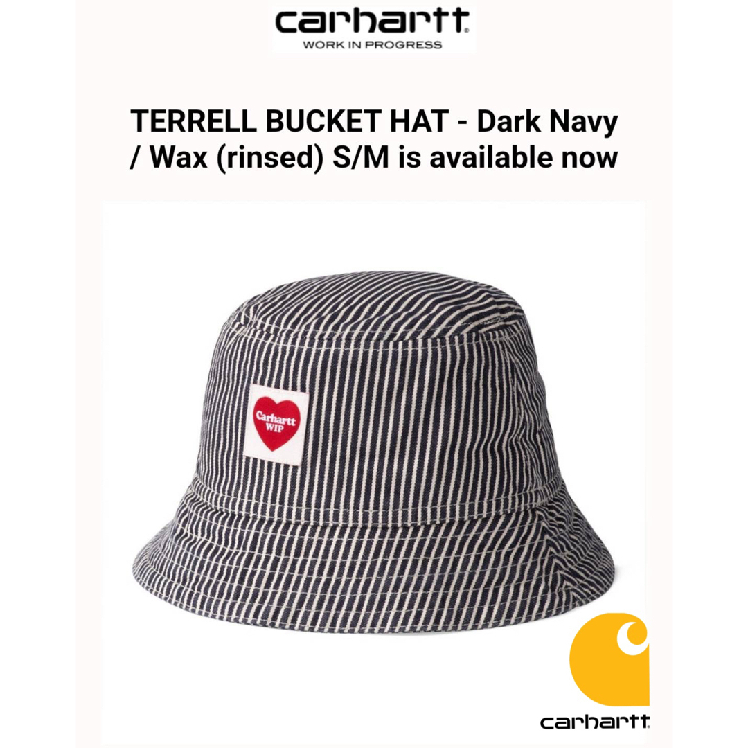 carhartt(カーハート)のcarhartt TERRELL BUCKET HAT - Dark Navy メンズの帽子(ハット)の商品写真