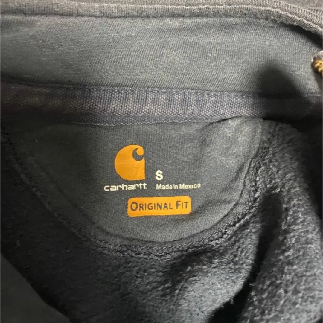 carhartt(カーハート)のcarharttハーフジップ　パーカー レディースのトップス(パーカー)の商品写真