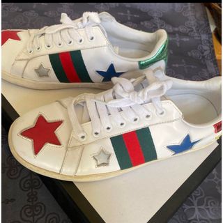 グッチ(Gucci)のGUCCI スニーカー 38  24.5cm(スニーカー)