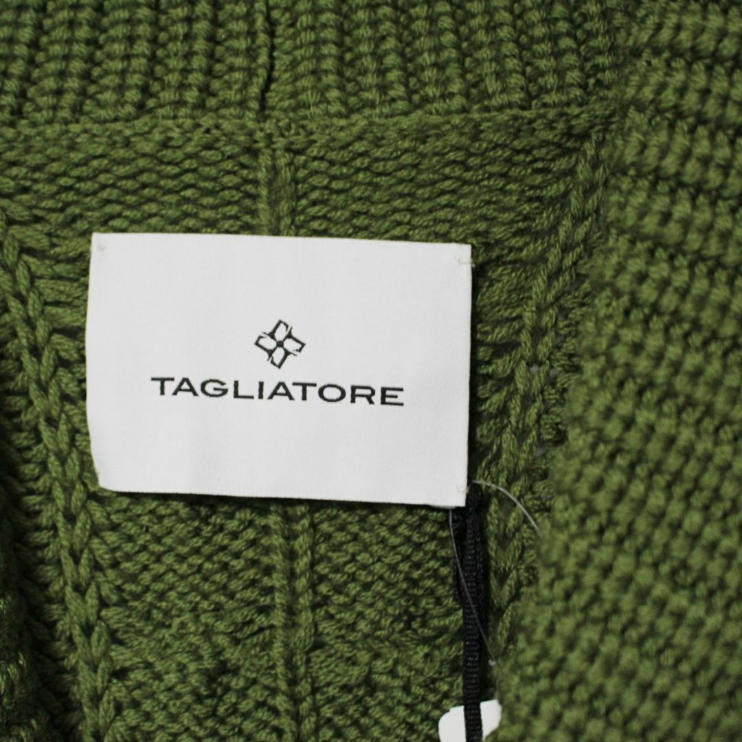 新品 タリアトーレ イタリア製 ショールカラーニットジャケット 新品 タリアトーレ イタリア製 ショールカラーニットジャケット
