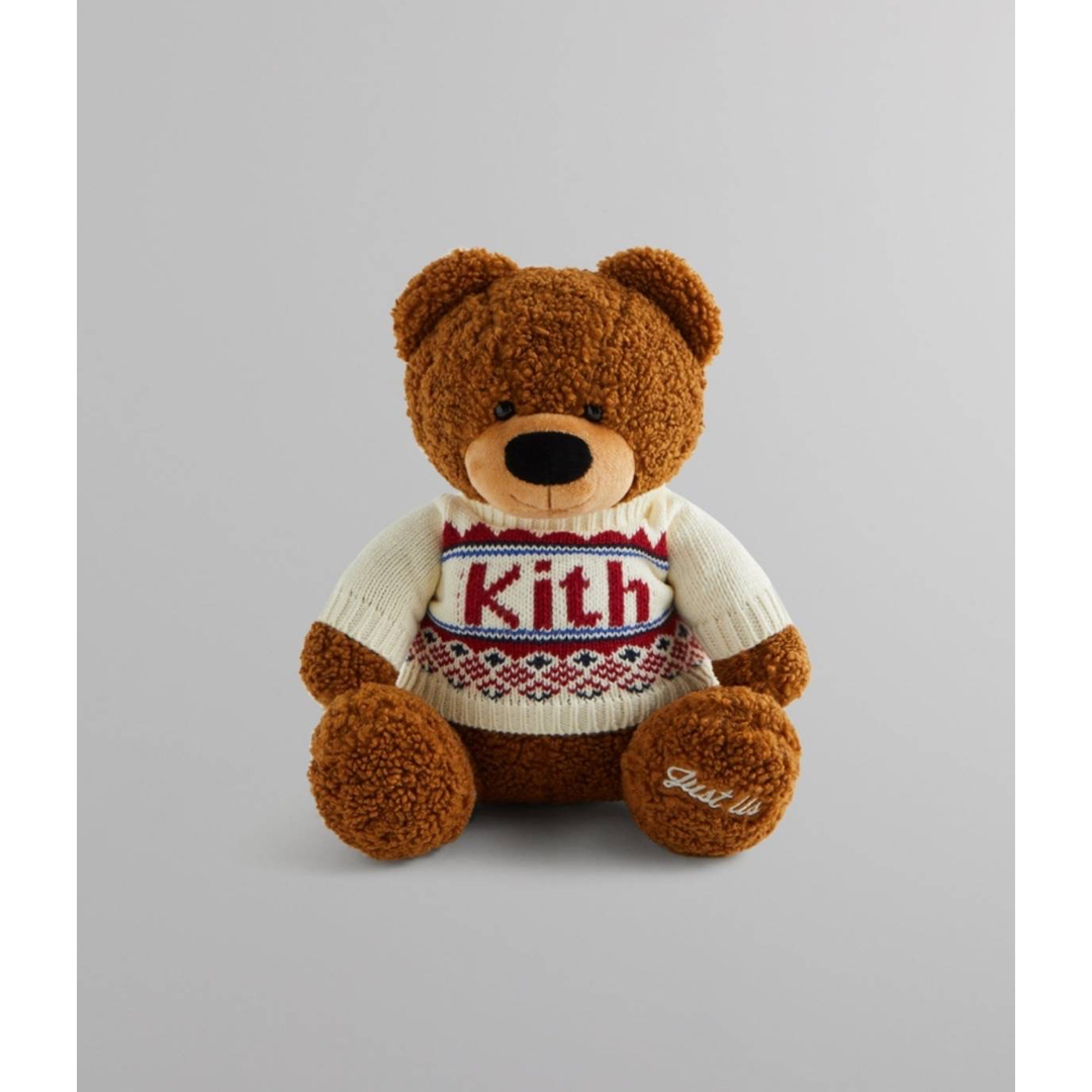 KITH(キス)のKITH Kithmas Teddy Bear Sandrift 【即完売品】 メンズのファッション小物(その他)の商品写真