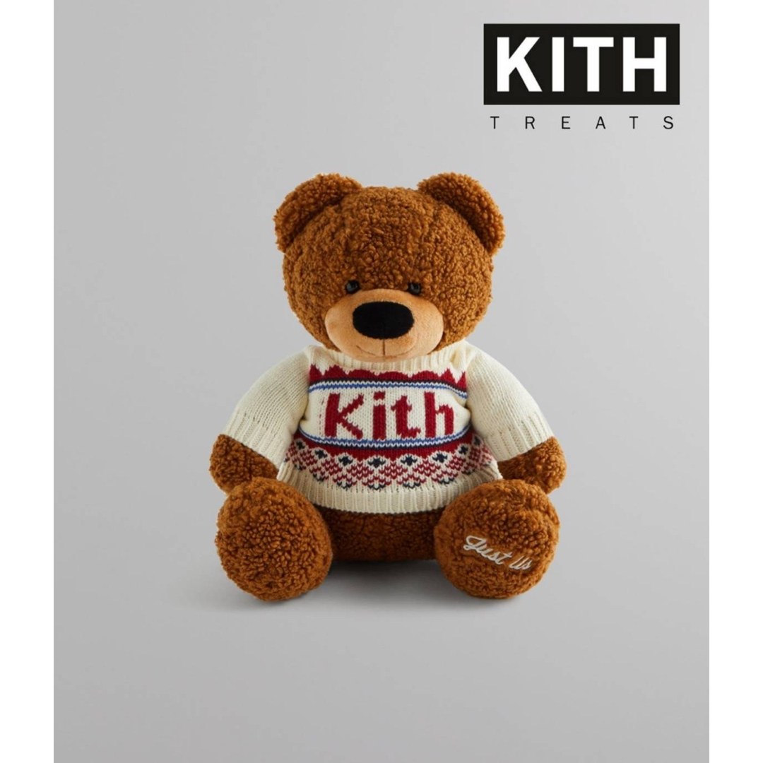 KITH(キス)のKITH Kithmas Teddy Bear Sandrift 【即完売品】 メンズのファッション小物(その他)の商品写真