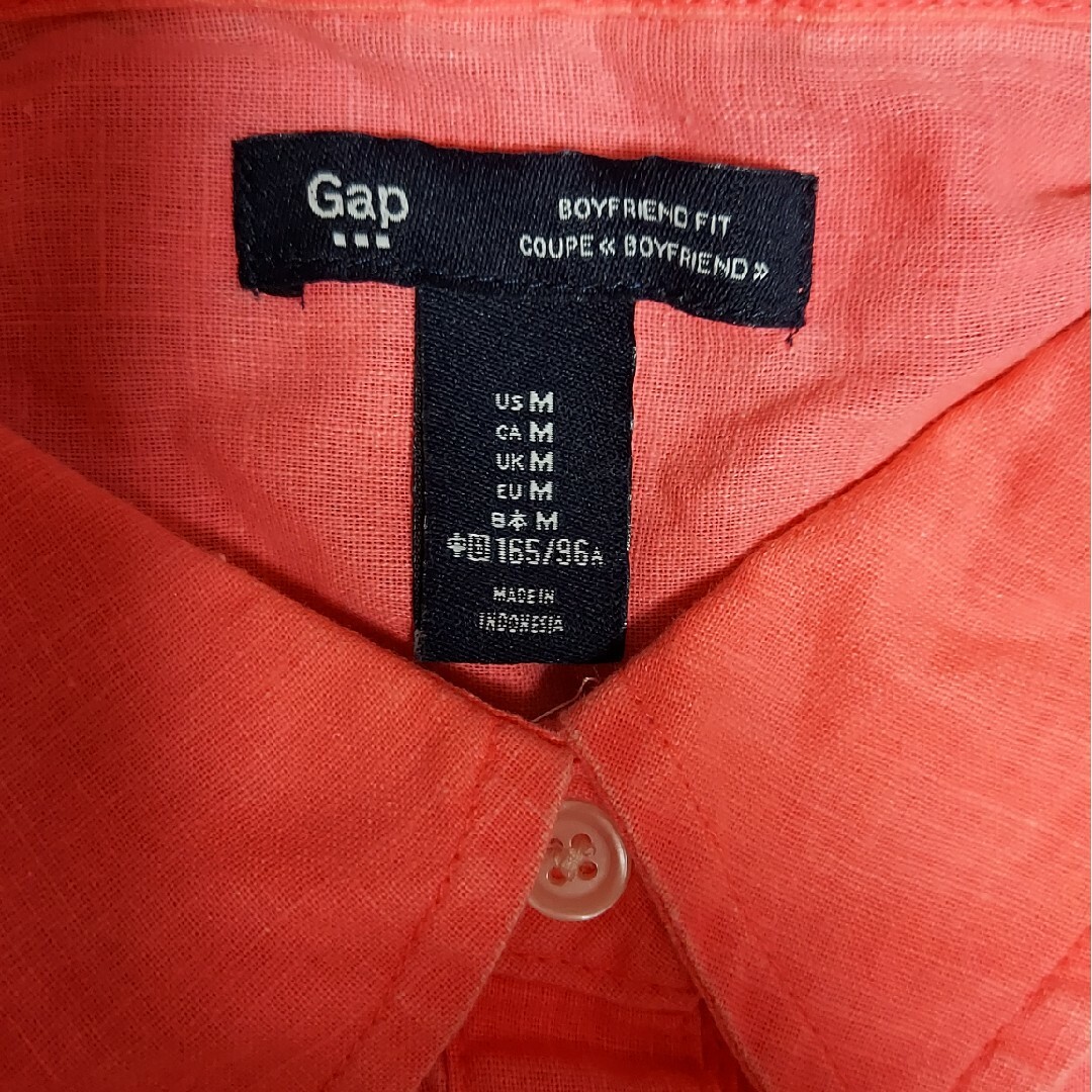 GAP(ギャップ)のGap シャツ レディースのトップス(シャツ/ブラウス(長袖/七分))の商品写真