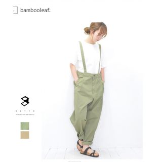 SETTO セット HANGER サロペット　ベージュ(ショートパンツ)