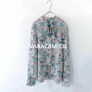 NARACAMICIE - 美品　ナラカミーチェ　NARACAMICIE シフォンブラウス M