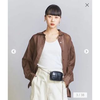 ビューティアンドユースユナイテッドアローズ(BEAUTY&YOUTH UNITED ARROWS)の【BEAUTY&YOUTH 】麻レギュラーシャツ -ウォッシャブル-(シャツ/ブラウス(長袖/七分))