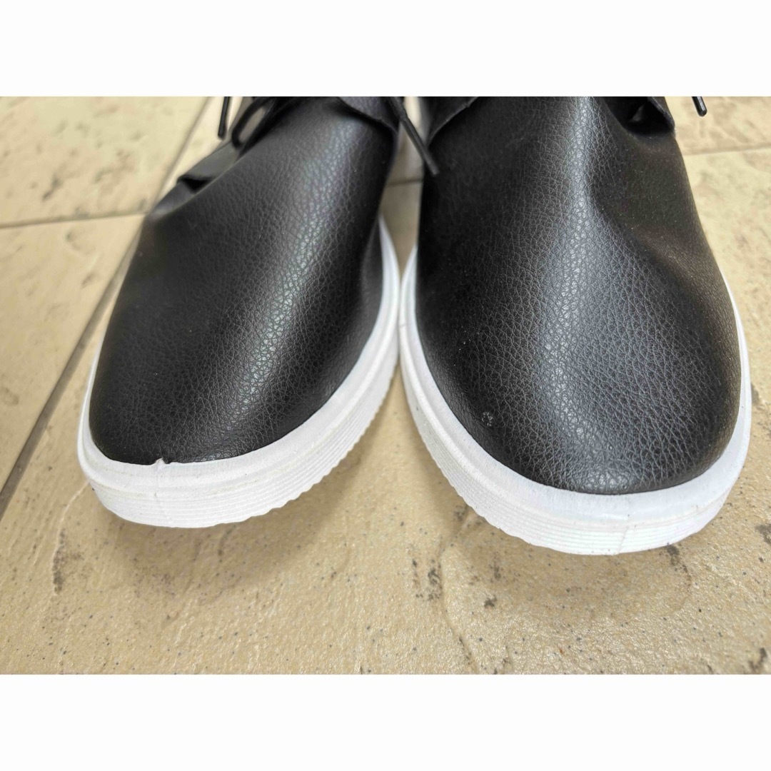 メンズ　靴　26.5センチ　黒　ブラック メンズの靴/シューズ(スニーカー)の商品写真