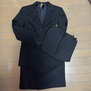 【FEE BOUCLE】スーツ3点セット フォーマル ストライプ 黒 ジャケット(スーツ)