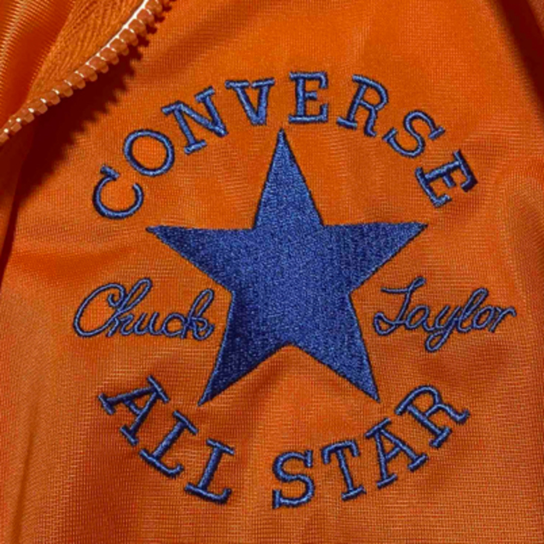 CONVERSE(コンバース)のコンバース　トラックジャケット　ジャージ　オレンジ メンズのトップス(スウェット)の商品写真