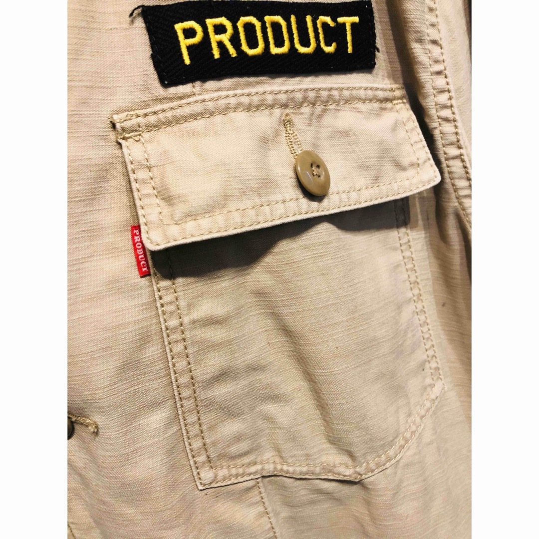 【即納】PRODUCT CLASSICS シャツジャケット Lサイズ メンズのトップス(シャツ)の商品写真
