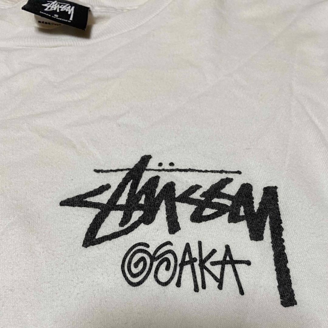 STUSSY(ステューシー)のステューシー 大阪限定Tシャツ stussy STUSSY Sサイズ　ホワイト メンズのトップス(Tシャツ/カットソー(半袖/袖なし))の商品写真