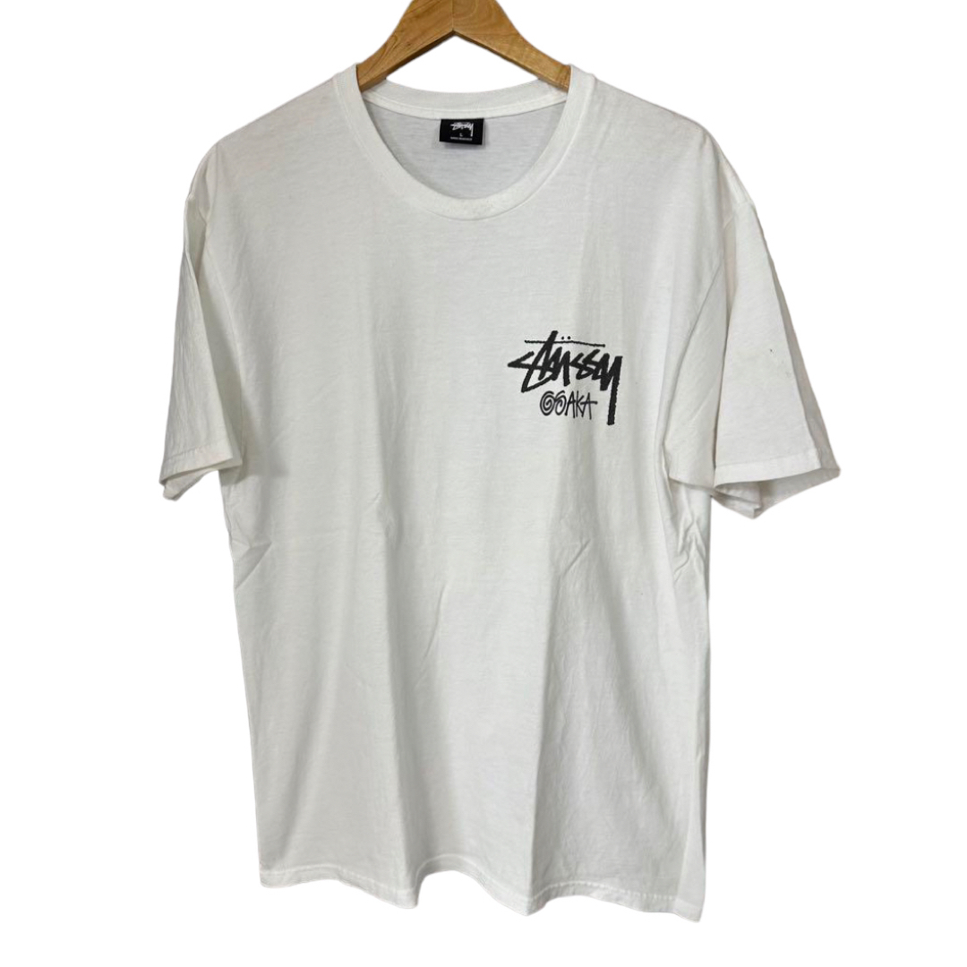 STUSSY(ステューシー)のステューシー 大阪限定Tシャツ stussy STUSSY Sサイズ　ホワイト メンズのトップス(Tシャツ/カットソー(半袖/袖なし))の商品写真
