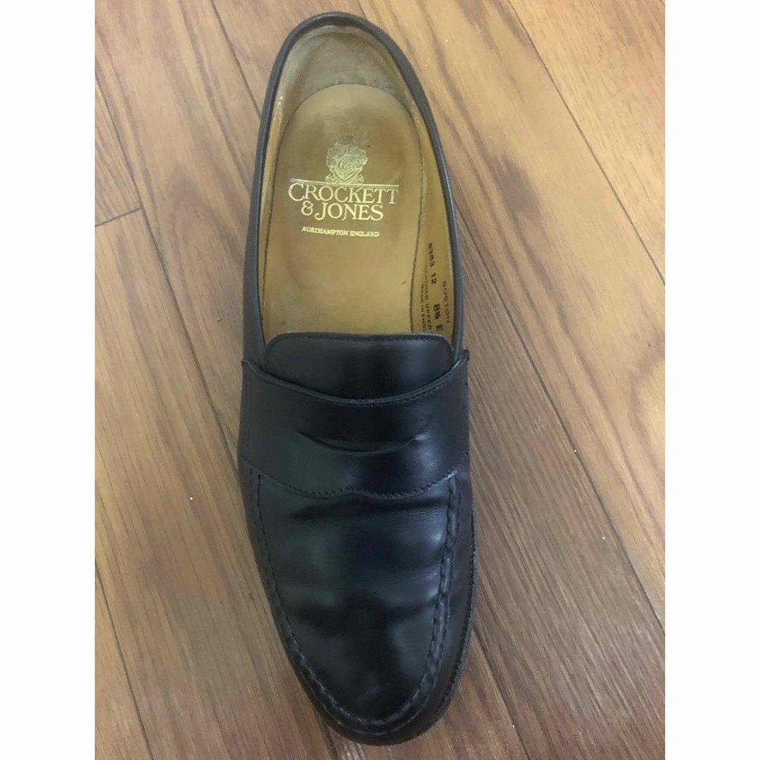 Crockett&Jones(クロケットアンドジョーンズ)のクロケット&ジョーンズ 黒 ローファー / サイズ27.cm / 送料込み メンズの靴/シューズ(ドレス/ビジネス)の商品写真