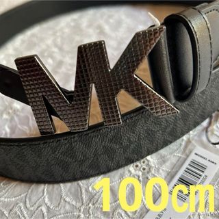 ⭐️正規品　新品タグ　マイケルコース MKバックル　ベルト　MKロゴ　100㎝