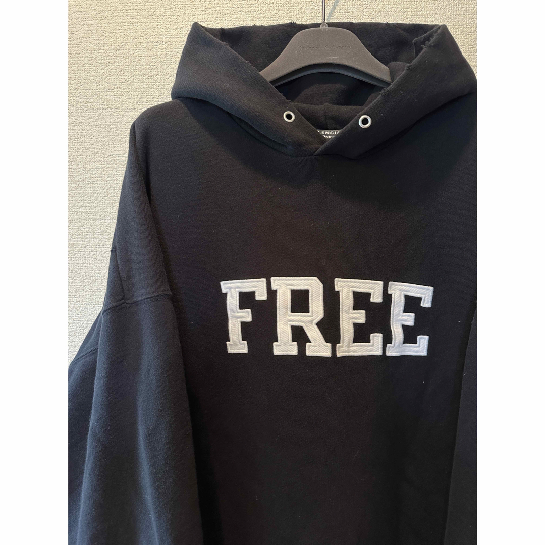 Balenciaga(バレンシアガ)のBALENCIAGA FREE hoodie スウェット メンズのトップス(パーカー)の商品写真