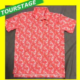 ツアーステージ(TOURSTAGE)のブリヂストン ツアーステージ 【L】GOLFポロシャツ TOURSTAGE 美品(ウエア)