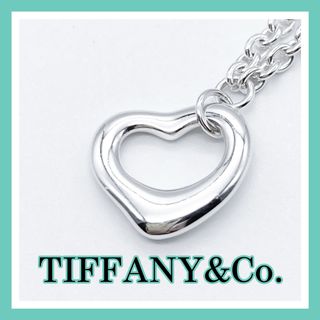 ティファニー(Tiffany & Co.)のティファニー　 オープンハート　ブレスレット　シルバー　A219(ブレスレット/バングル)