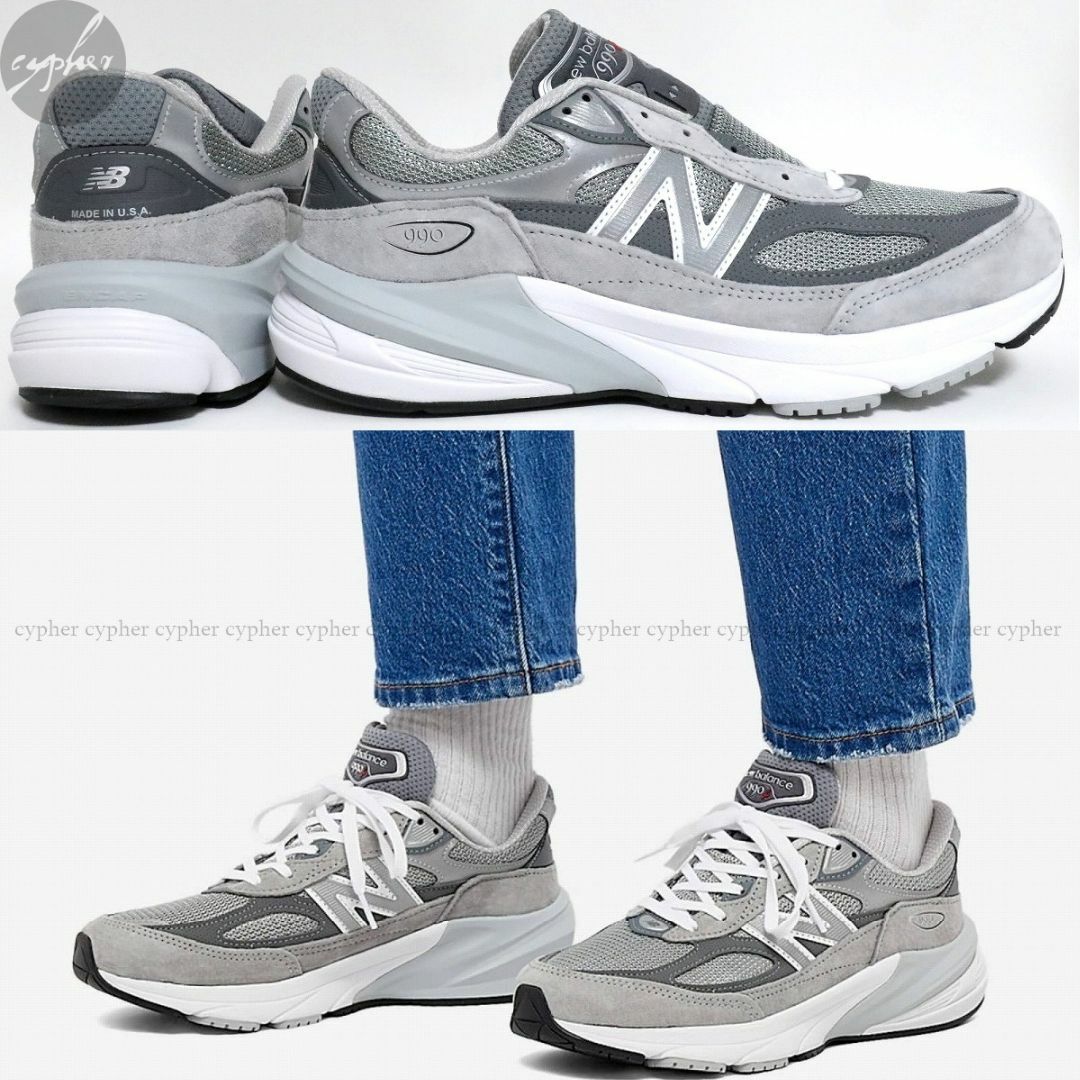 New Balance(ニューバランス)の26.5cm 新品 USA製 ニューバランス M990GL6 グレー V6 メンズの靴/シューズ(スニーカー)の商品写真