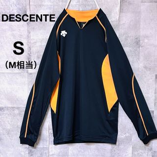 デサント(DESCENTE)のデサントウェア　スポーツウェア　トレーニングウェア　S ブラック×オレンジ(その他)