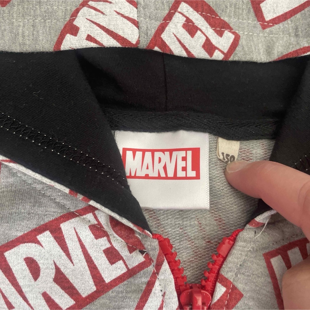 MARVEL(マーベル)のMARVELパーカー150cm キッズ/ベビー/マタニティのキッズ服男の子用(90cm~)(ジャケット/上着)の商品写真