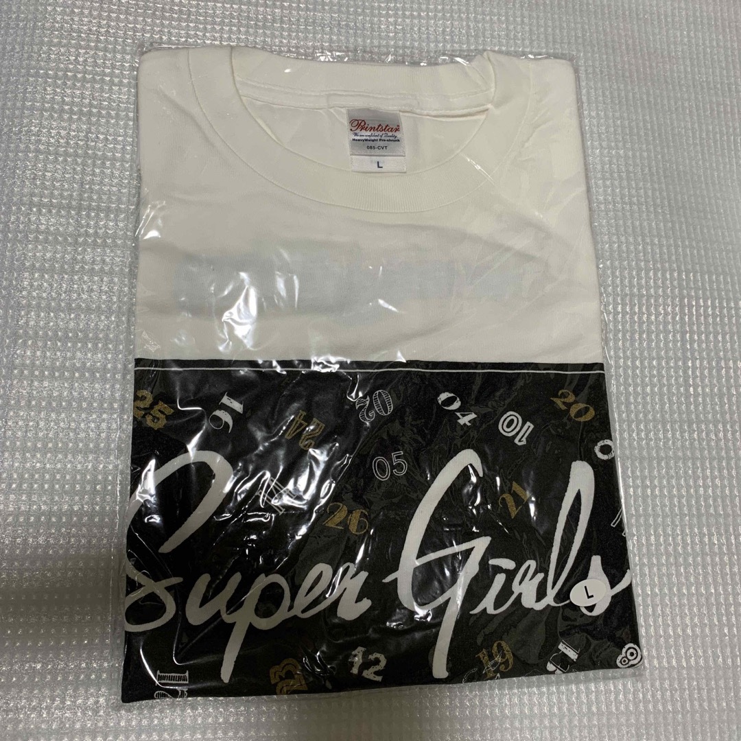 SUPER⭐︎GiRLS  10th アニバーサリーTシャツ(L) メンズのトップス(Tシャツ/カットソー(半袖/袖なし))の商品写真