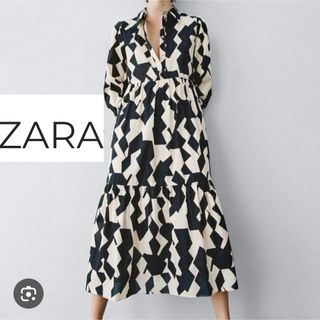 ザラ(ZARA)のZARA ワンピース(ひざ丈ワンピース)