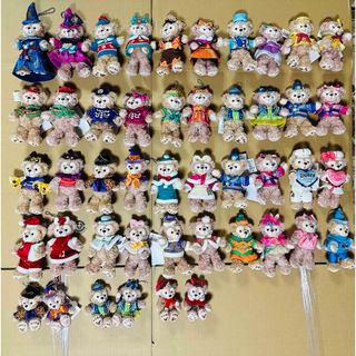 Disney - ダッフィー　シェリーメイ ぬいぐるみ　バッチ　ストラップ　43体まとめ売り