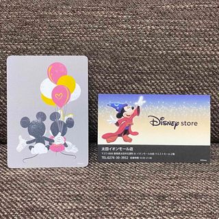 ディズニー(Disney)のディズニーストア　太田イオン　キャストとじゃんけん　カード＆ショップカード(キャラクターグッズ)