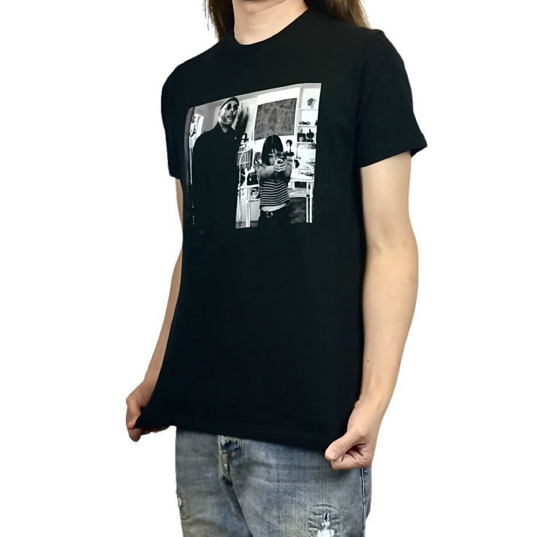 新品 LEON レオン マチルダ ジャンレノ ナタリーポートマン 射撃 Tシャツ メンズのトップス(Tシャツ/カットソー(半袖/袖なし))の商品写真