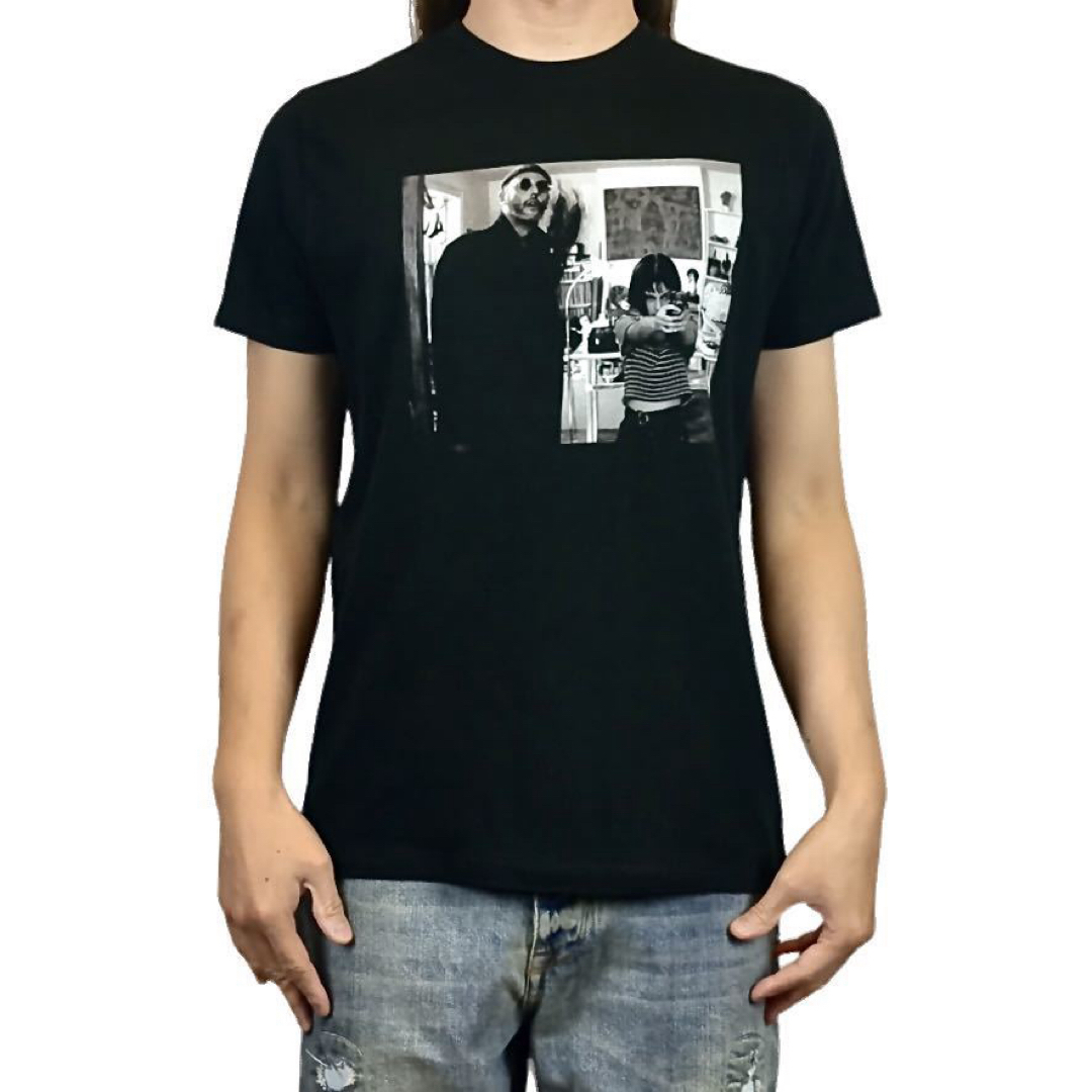 新品 LEON レオン マチルダ ジャンレノ ナタリーポートマン 射撃 Tシャツ メンズのトップス(Tシャツ/カットソー(半袖/袖なし))の商品写真