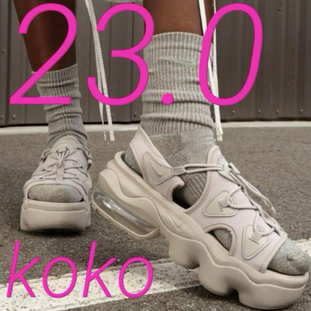 NIKE(ナイキ)の23.0 Nike Koko ナイキ エアマックス ココ サンダル クリーム2 レディースの靴/シューズ(サンダル)の商品写真
