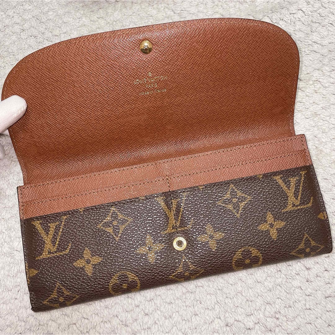 LOUIS VUITTON(ルイヴィトン)の【極美品】ルイヴィトン ポルトフォイユ ルイーズ モノグラム 長財布 レディースのファッション小物(財布)の商品写真