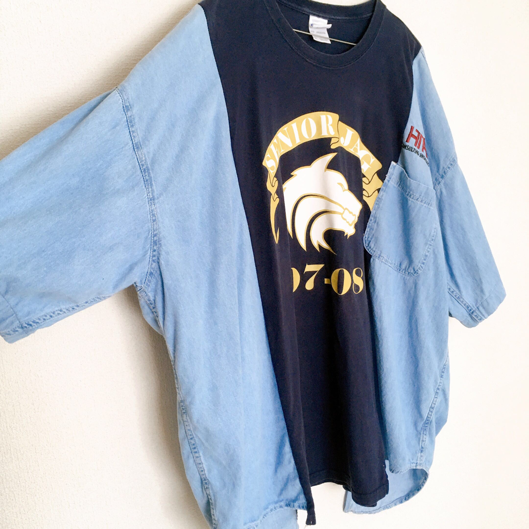 GILDAN(ギルタン)のGILDAN ギルダン ウルトラコットン デニム Tシャツ ジャガー 2XL メンズのトップス(Tシャツ/カットソー(半袖/袖なし))の商品写真