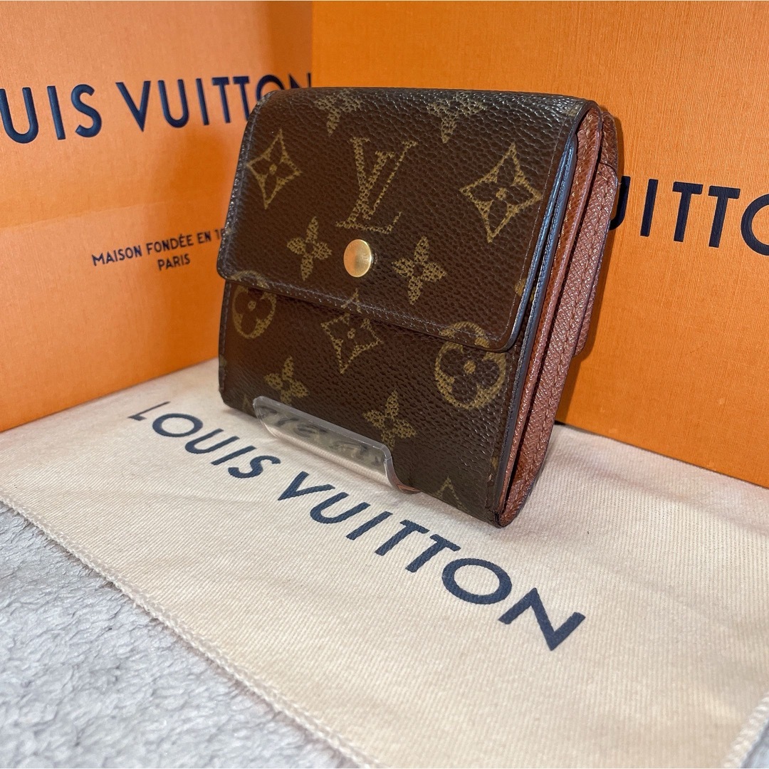 LOUIS VUITTON(ルイヴィトン)の【極美品】 ルイヴィトン ポルトフォイユ エリーズ モノグラム 3つ折り財布 レディースのファッション小物(財布)の商品写真