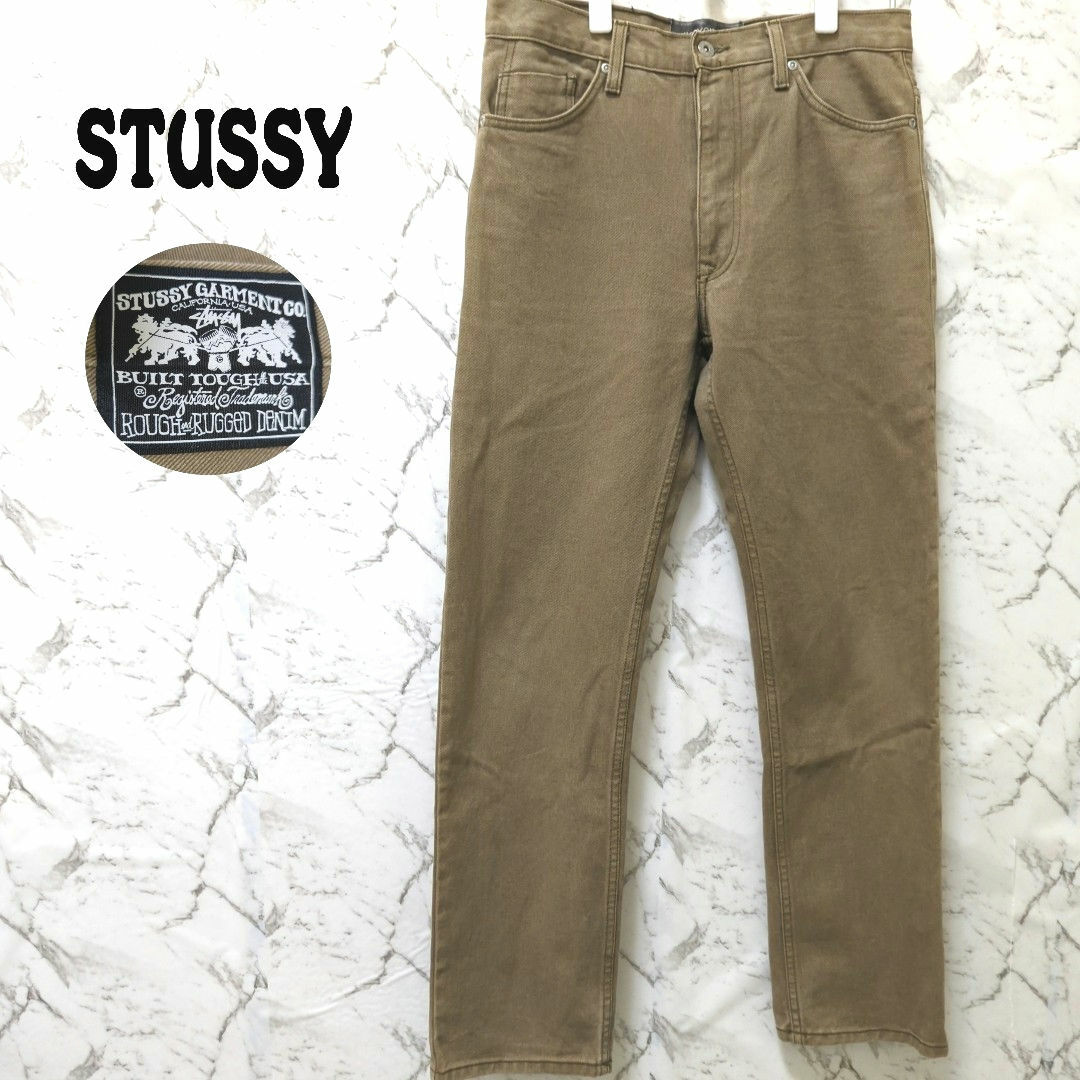 STUSSY(ステューシー)のSTUSSY USA製 ワークパンツ デニムパンツ メンズのパンツ(その他)の商品写真