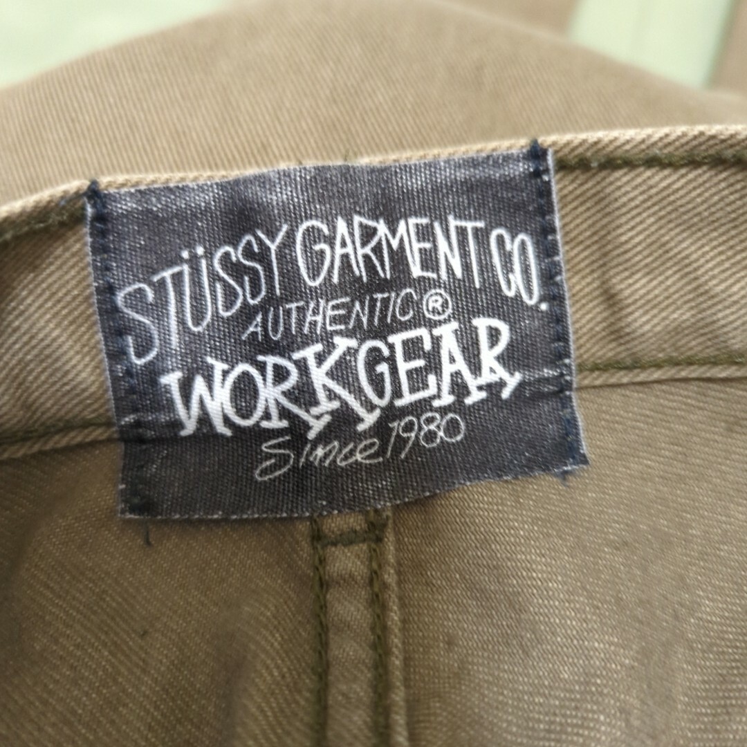 STUSSY(ステューシー)のSTUSSY USA製 ワークパンツ デニムパンツ メンズのパンツ(その他)の商品写真