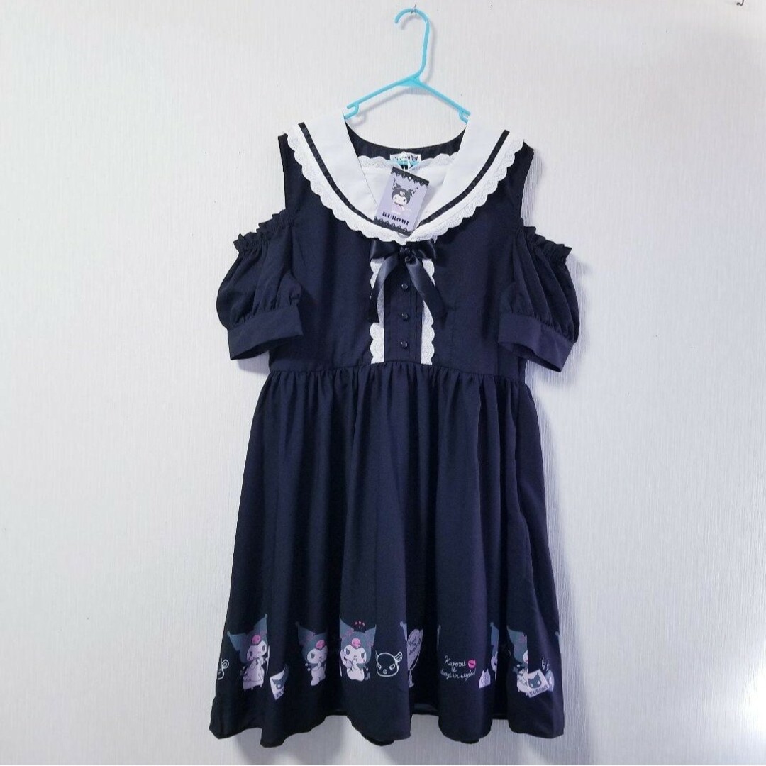 サンリオ - 新品 サンリオ ワンピース クロミちゃん 半袖ワンピ サンリオ - 新品 サンリオ ワンピース クロミちゃん 半袖ワンピ