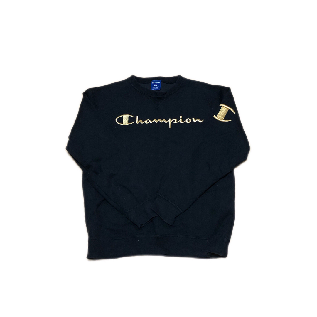 Champion(チャンピオン)の新品未使用　CHAMPION　トレーナー スウェット　 黒 メンズのトップス(スウェット)の商品写真