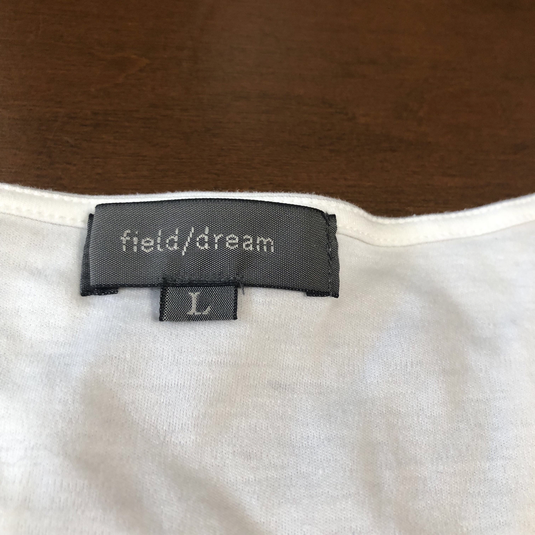 field/dream(フィールドドリーム)のfield/dream カットソー Lサイズ レディースのトップス(カットソー(長袖/七分))の商品写真