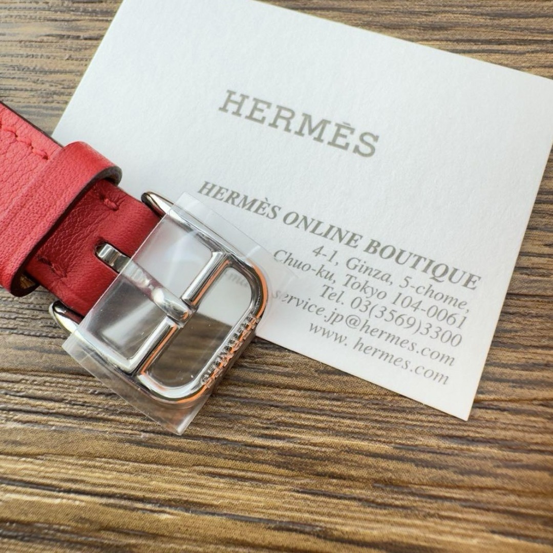 Hermes - 1474 Apple Watch エルメス ルージュ HERMES 二重の通販 by ...