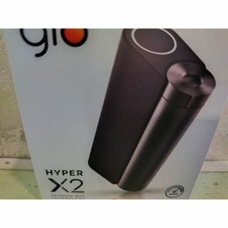 グロー(glo)のglo hyper X2　メタルブラック　(タバコグッズ)