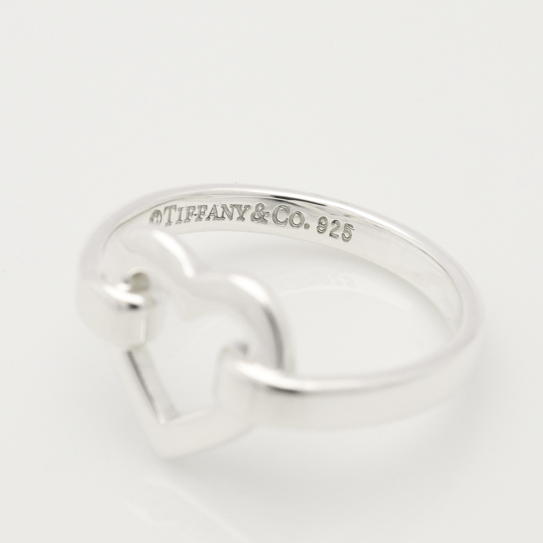 Tiffany & Co.(ティファニー)の【美品】TIFFANY＆Co. オープン ハート リング レディースのアクセサリー(リング(指輪))の商品写真