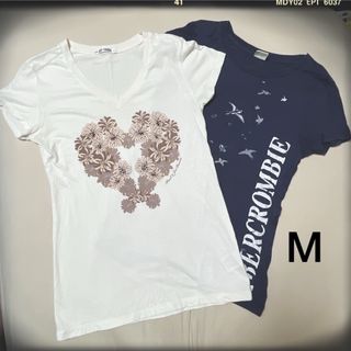 アバクロンビーアンドフィッチ(Abercrombie&Fitch)の【美品】Tシャツ セット② アバクロ ポールアンドジョー レディース(Tシャツ(半袖/袖なし))