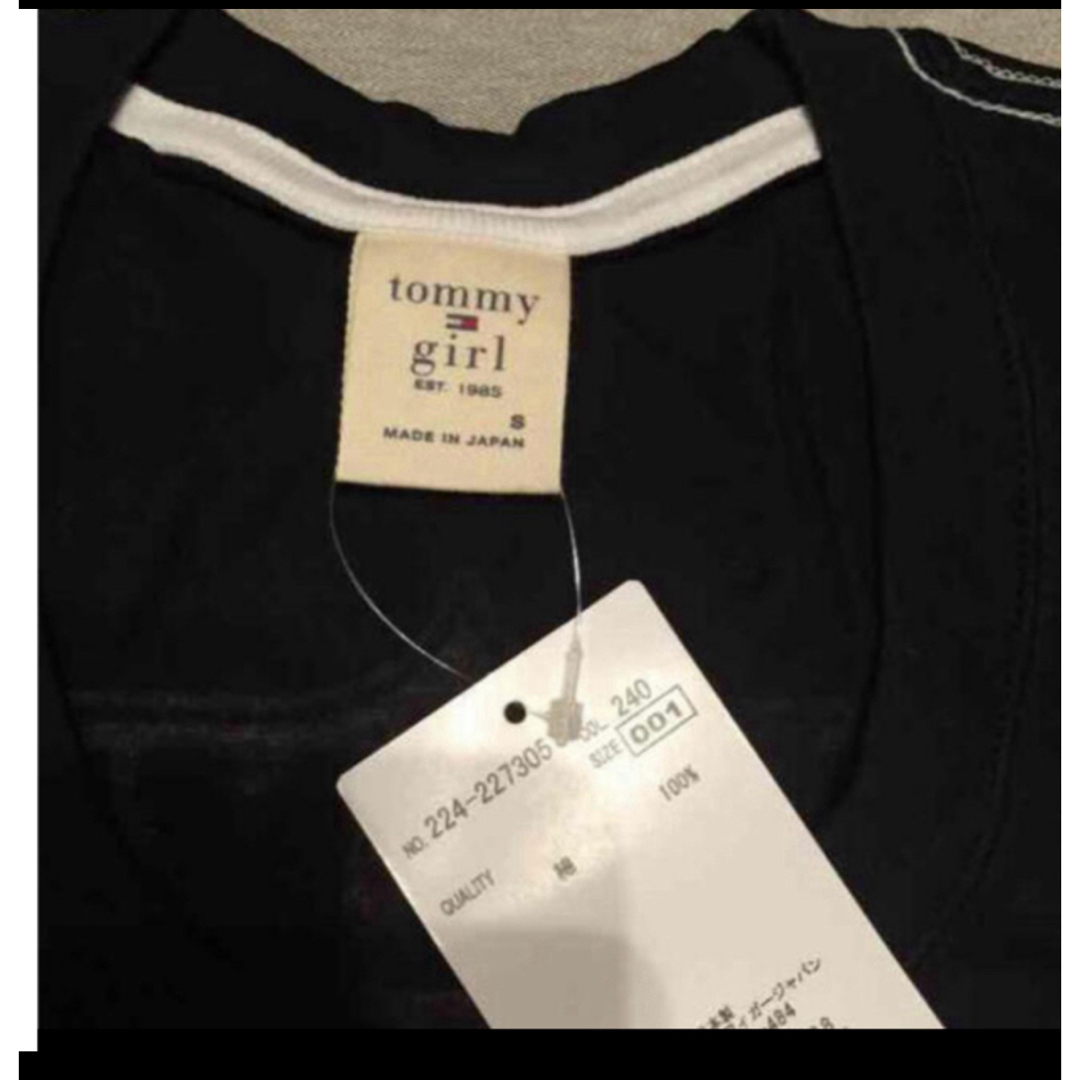 tommy girl(トミーガール)のトミーガール Tシャツ ブラック レディースのトップス(Tシャツ(半袖/袖なし))の商品写真