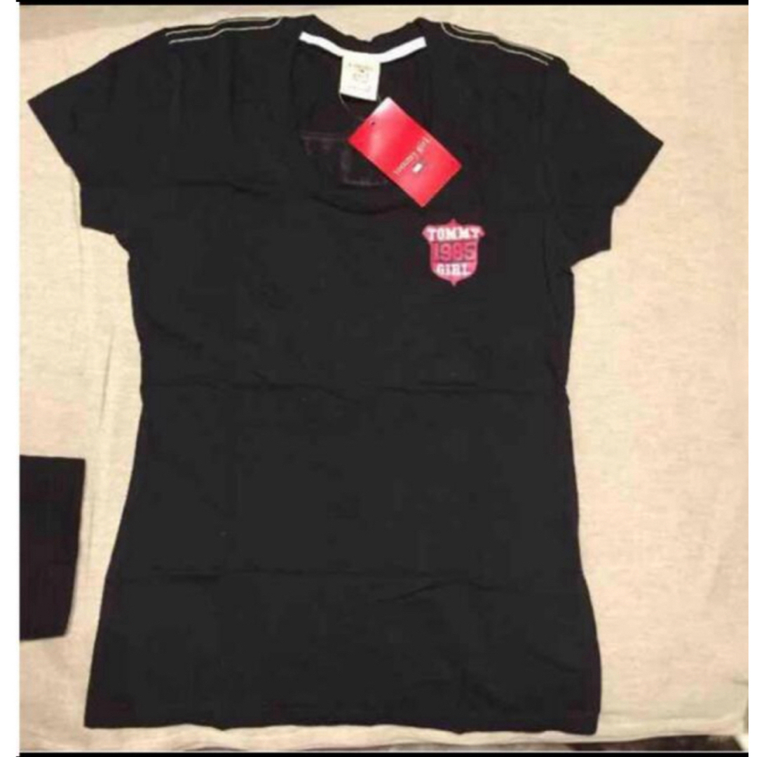 tommy girl(トミーガール)のトミーガール Tシャツ ブラック レディースのトップス(Tシャツ(半袖/袖なし))の商品写真