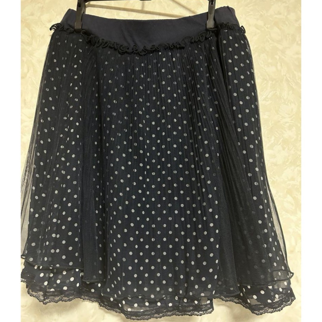 スカート　水玉 レディースのスカート(ひざ丈スカート)の商品写真