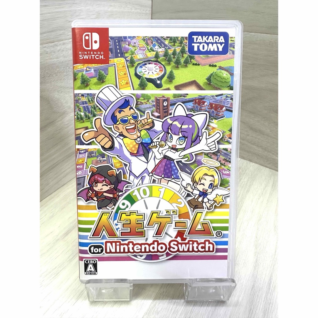 Nintendo Switch(ニンテンドースイッチ)のNintendo Switch 人生ゲーム for NintendoSwitch エンタメ/ホビーのゲームソフト/ゲーム機本体(家庭用ゲームソフト)の商品写真