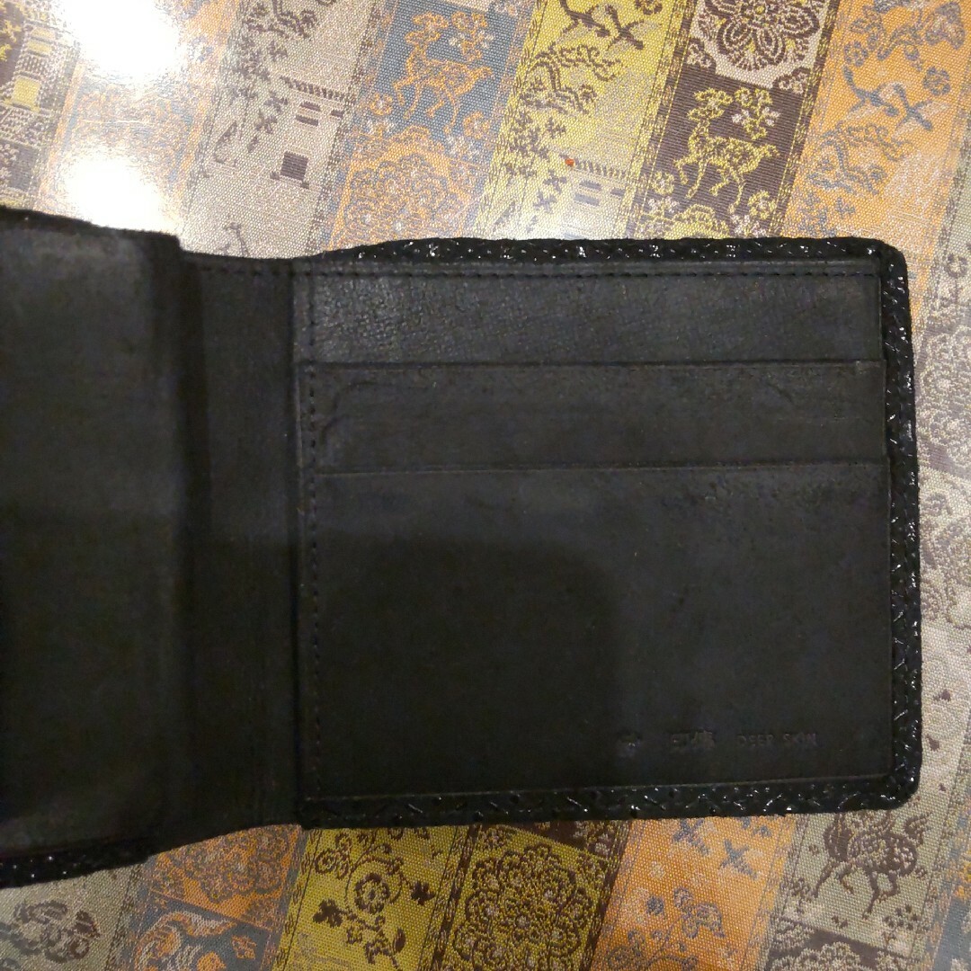 印傳屋(インデンヤ)の二つ折り財布 レディースのファッション小物(財布)の商品写真