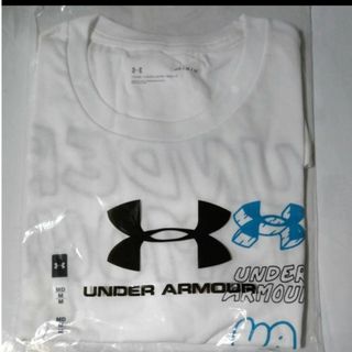 アンダーアーマー(UNDER ARMOUR)のアンダーアーマー Tシャツ メンズ MD ホワイト 半袖Tシャツ(Tシャツ/カットソー(半袖/袖なし))